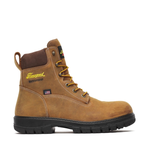 Thorogood Genesis Series - 6" Chestnut - Waterproof - Image 2