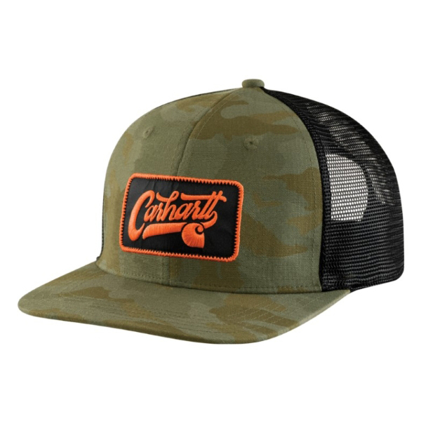 Carhartt Ripstop Mesh-Back Camo Cap - Image 2