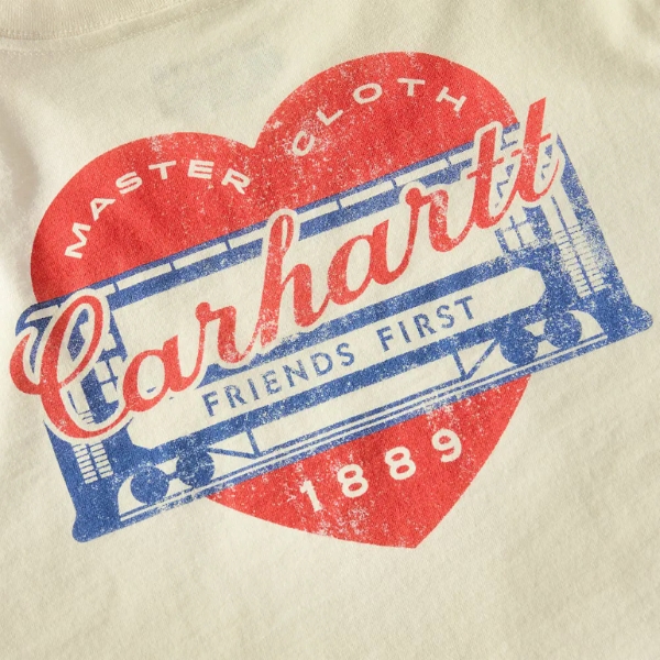 Carhartt Women's Irvine Relaxed Heritage Heart T-Shirt - Image 4